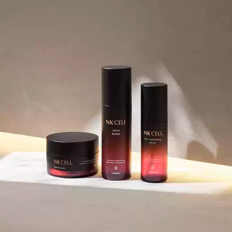 LULUBEU NK CELL抗皱三件套适用多种肤质 韩国舒缓提亮保养礼盒